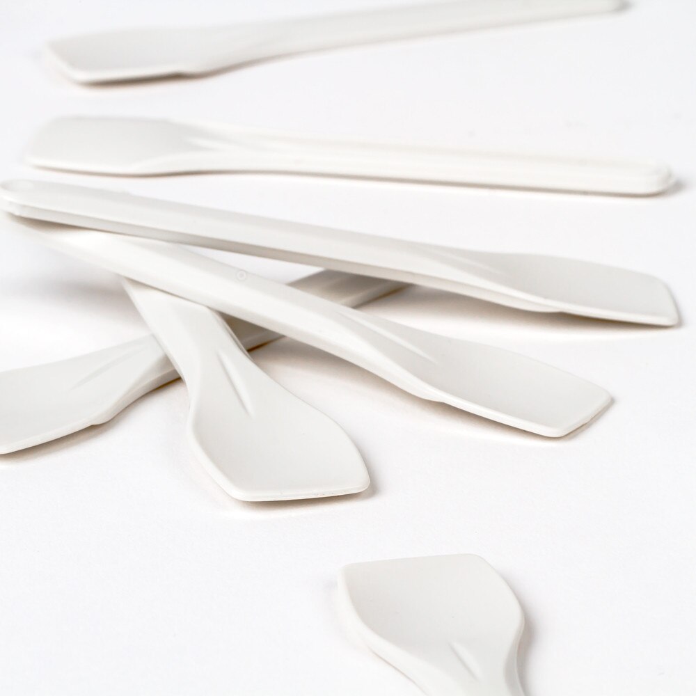 Natural Cornstarch Compostable Ice Cream Spade
